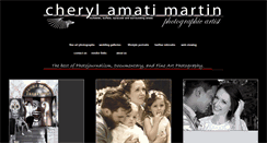Desktop Screenshot of cherylamatimartinphoto.com